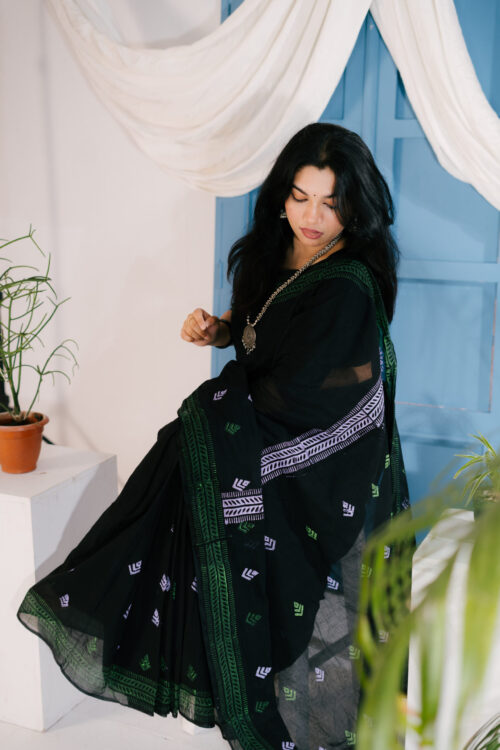 premium-black-endi-cotton-hand-made-saree-shondha