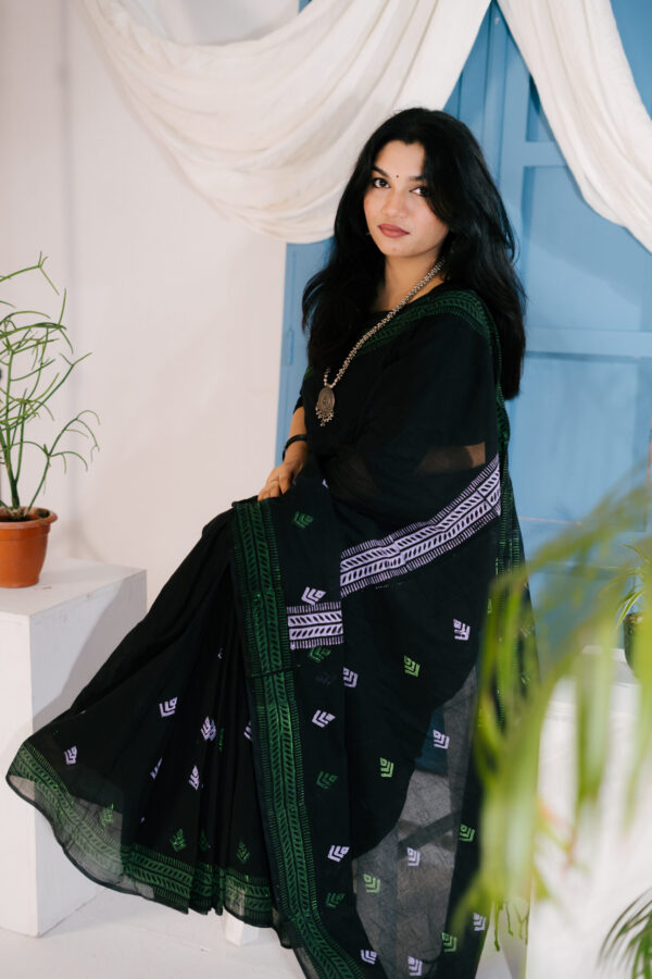 premium-black-endi-cotton-hand-made-saree-shondha