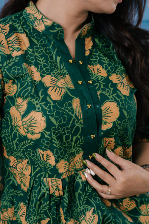premium-floral-hand-blocked-natura-green-womens-kurti premium-floral-hand-blocked-natura-green-womens-kurti