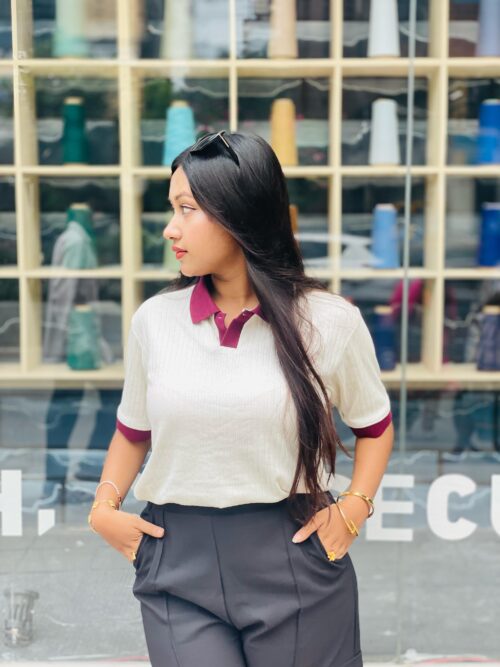 WhatsApp Image 2025-08-21 at 09.35.32_0fa6da45 Classic White Polo (Burgundy Collar)