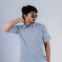 BHM00082 Thermal Polo - Blue