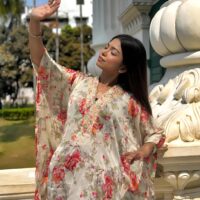 Tehjeeb Floral Kaftan (Eid Collection 2026) Tehjeeb Floral Kaftan (Eid Collection 2026)