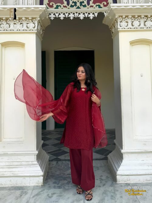 IMG-20260303-WA0028 Maroon Farsi Salwar