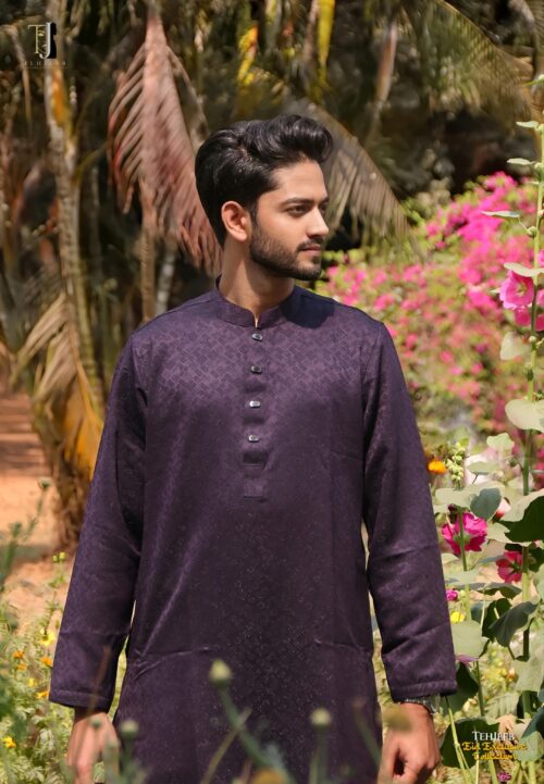 Tehjeeb Purple Katan Punjabi (Eid Collection 2026) Tehjeeb Purple Katan Punjabi (Eid Collection 2026)