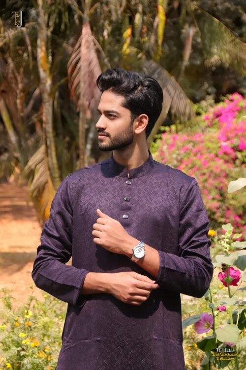 Tehjeeb Purple Katan Punjabi (Eid Collection 2026) Tehjeeb Purple Katan Punjabi (Eid Collection 2026)