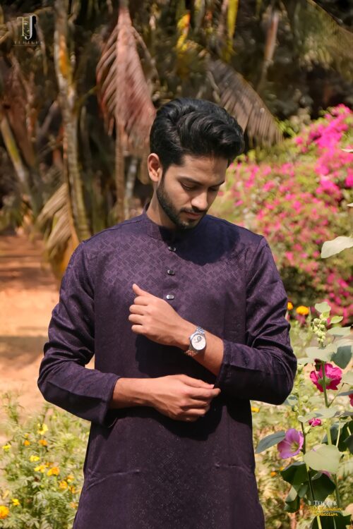 Tehjeeb Purple Katan Punjabi (Eid Collection 2026) Tehjeeb Purple Katan Punjabi (Eid Collection 2026)