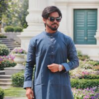 Tehjeeb Blue Panjabi (Eid Collection 2026) Tehjeeb Blue Panjabi (Eid Collection 2026)