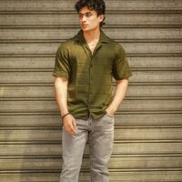 Summer Green Cuban Shirt