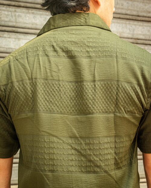 Summer Green Cuban Shirt