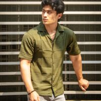 Summer Green Cuban Shirt